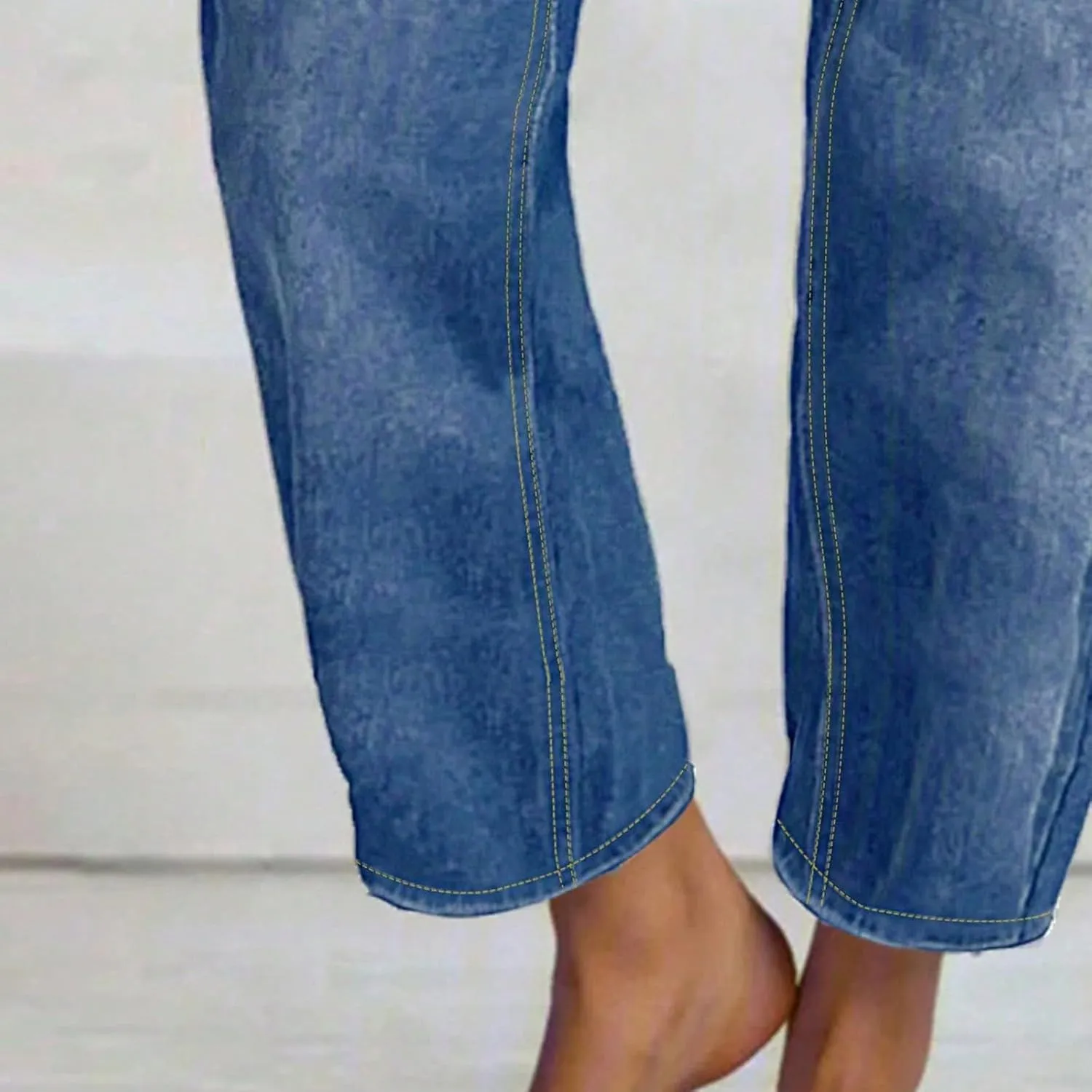 Baggy Jeans for Women High Waist Wide Leg Barrel Jeans Vintage Y2K Cargo Ripped Capri Jean Casual Distressed Denim Pants