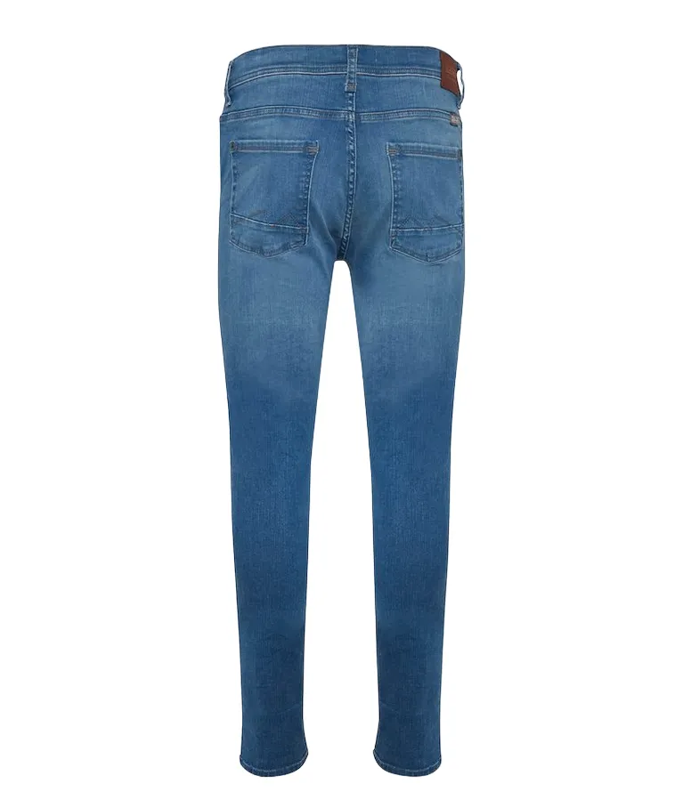 Blend pantalone jeans da uomo con vestibilità slim Jet 20707721 76201 blu medio