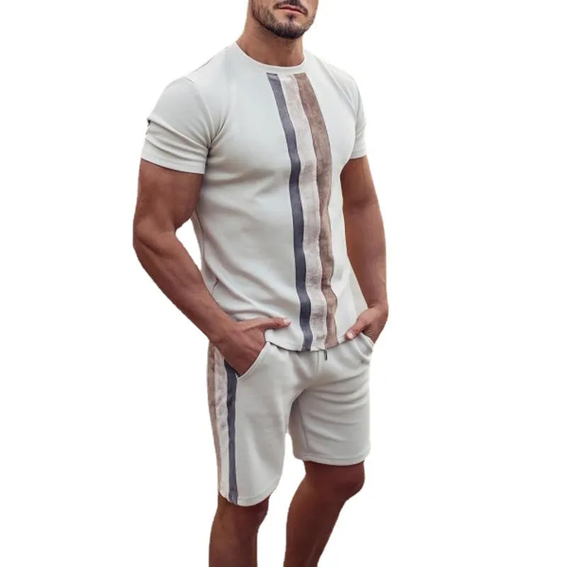 Casual Shirt & Short Two-piece Suits