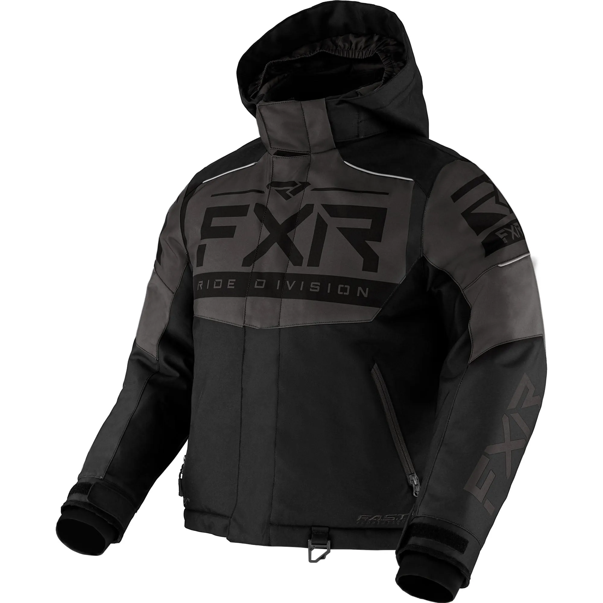 FXR Childs Helium Snowmobile Jacket Black Ops