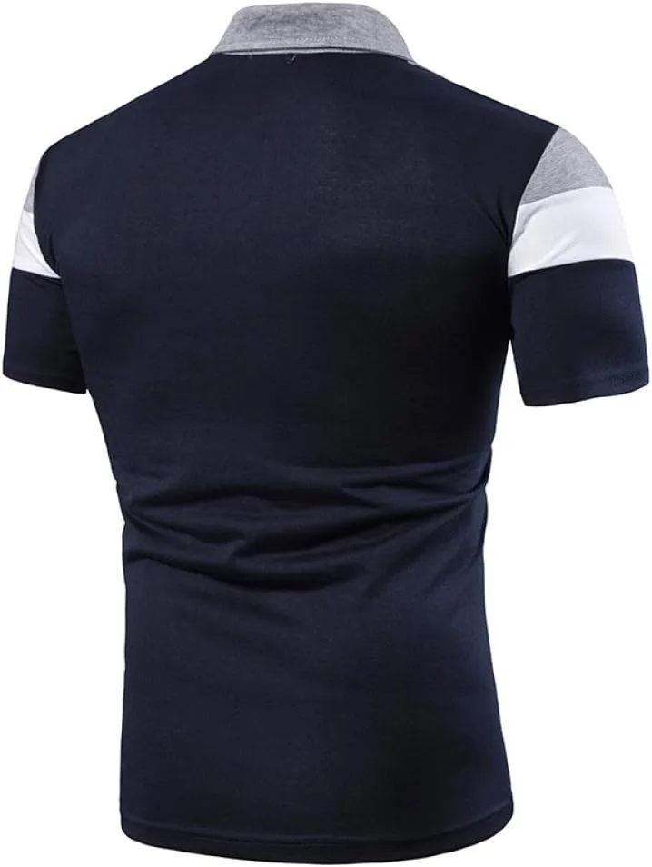 HHGKED Polo Shirts for Men Casual Short & Long Sleeve Golf Slim Fashion Shirts