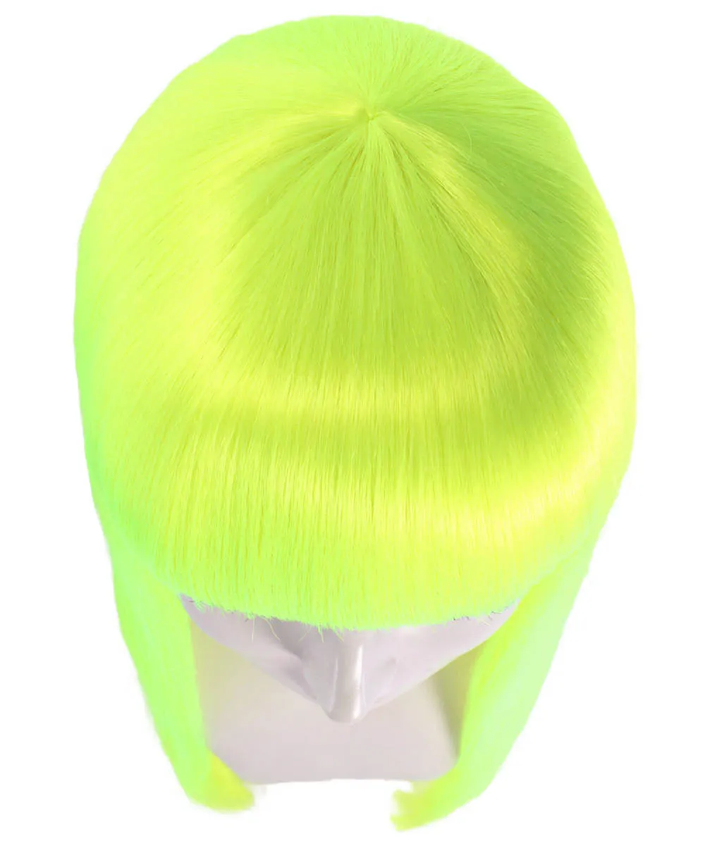 Long Bob Womens Wig | Fancy Party Event Ready Halloween Wigs (Lots of Color Options) | Premium Breathable Capless Cap