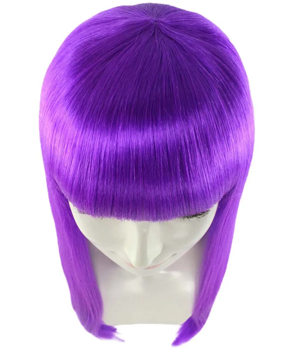 Long Bob Womens Wig | Fancy Party Event Ready Halloween Wigs (Lots of Color Options) | Premium Breathable Capless Cap