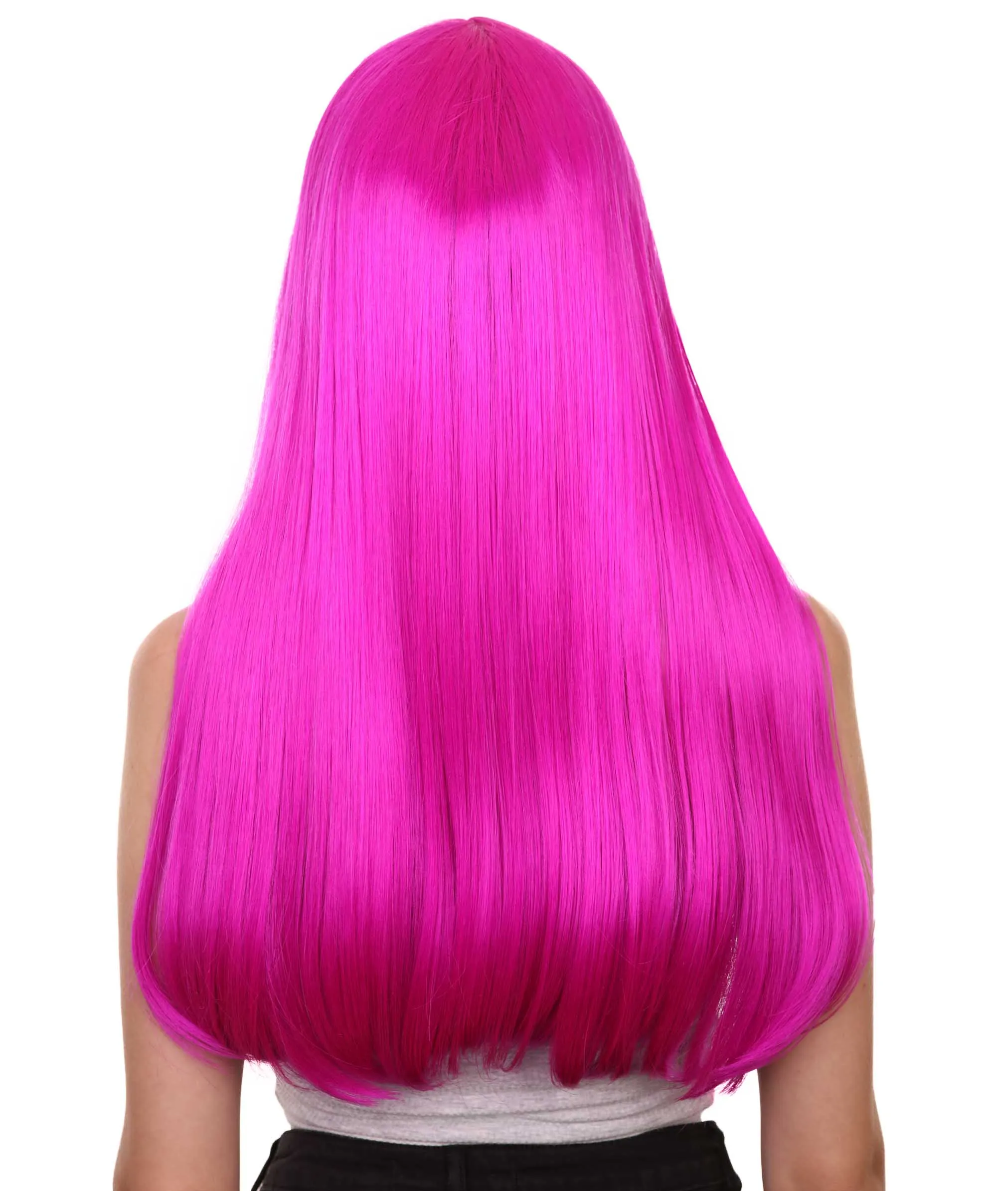 Long Bob Womens Wig | Fancy Party Event Ready Halloween Wigs (Lots of Color Options) | Premium Breathable Capless Cap
