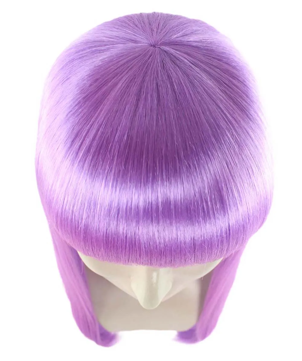 Long Bob Womens Wig | Fancy Party Event Ready Halloween Wigs (Lots of Color Options) | Premium Breathable Capless Cap