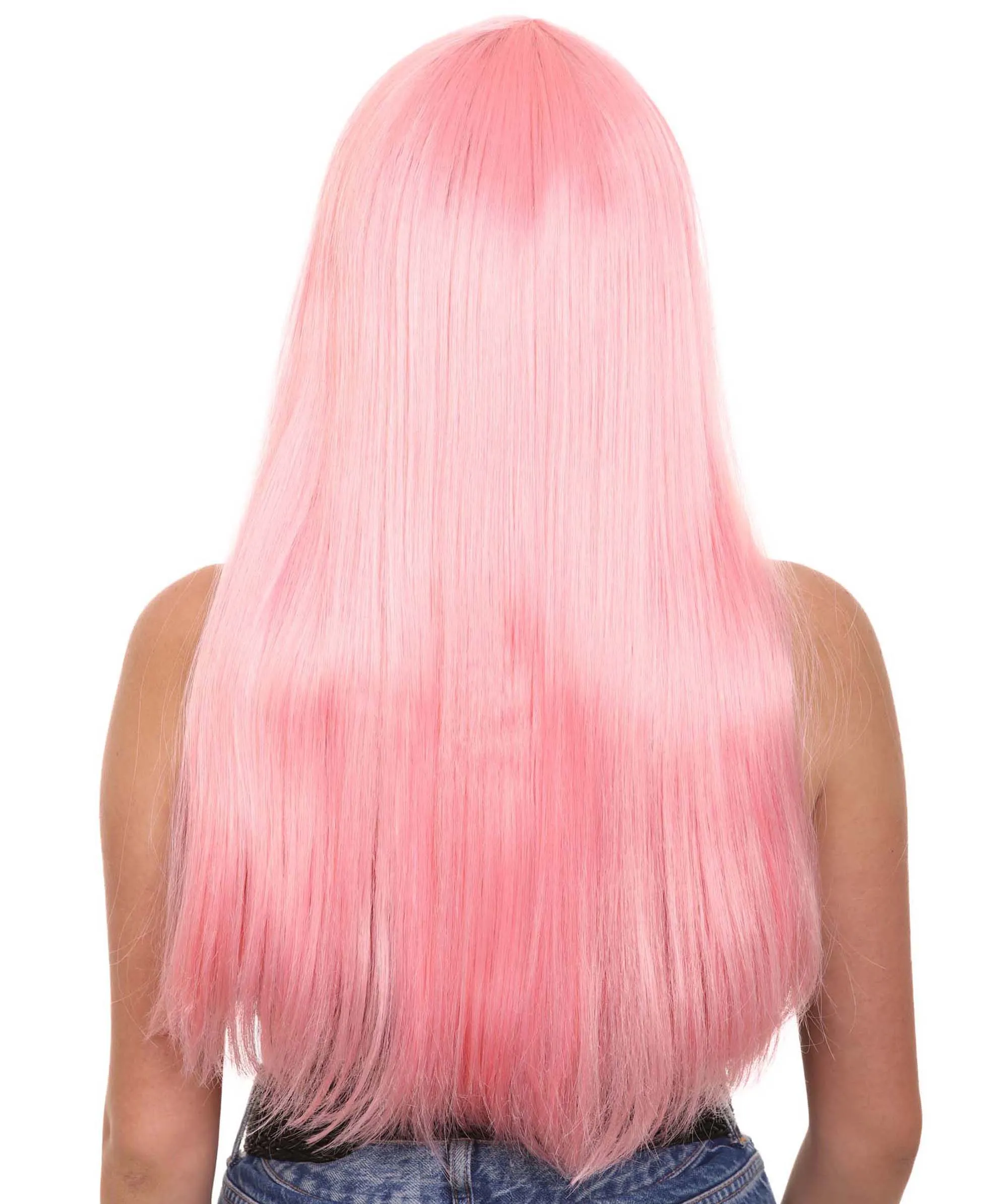 Long Bob Womens Wig | Fancy Party Event Ready Halloween Wigs (Lots of Color Options) | Premium Breathable Capless Cap