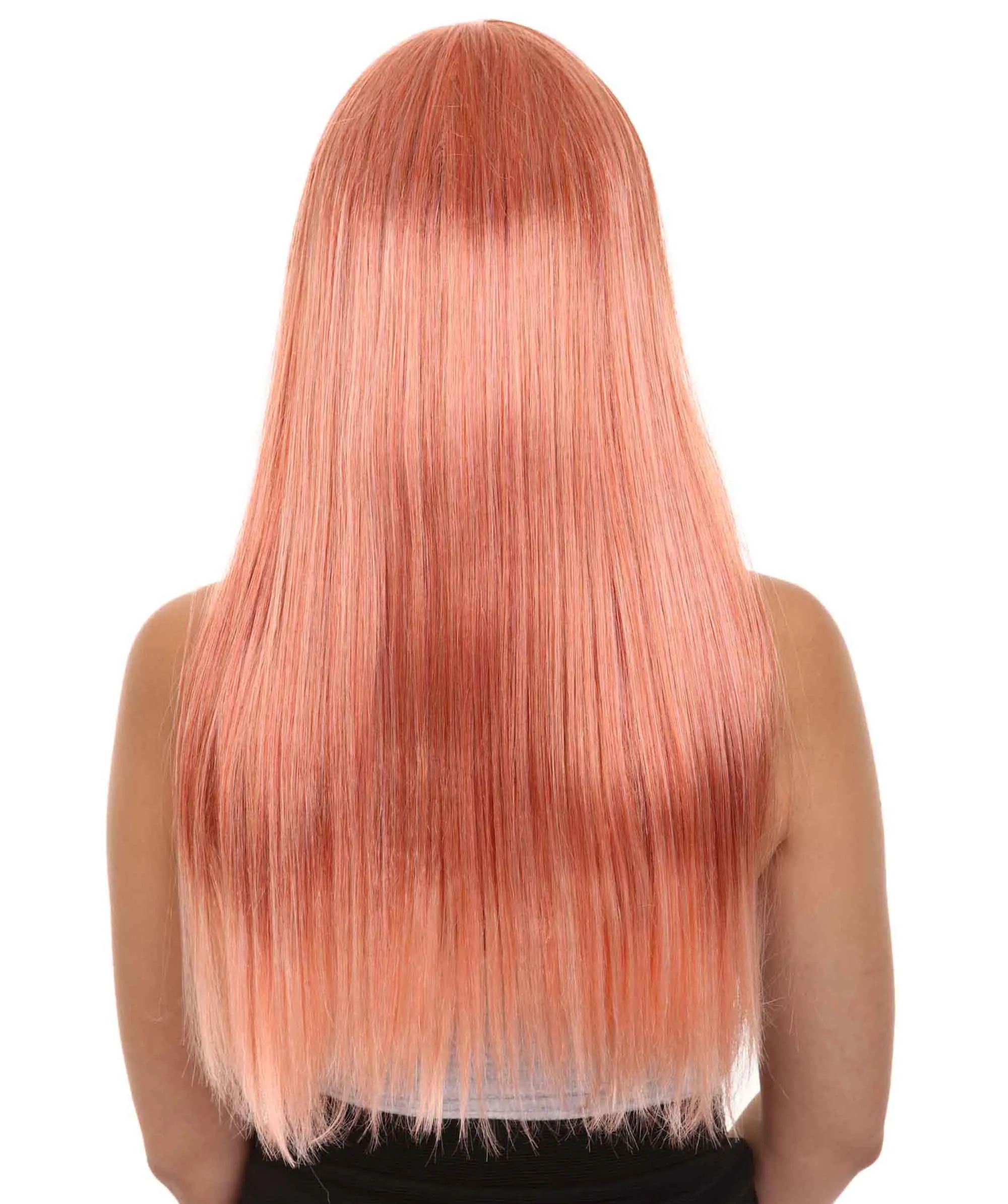 Long Bob Womens Wig | Fancy Party Event Ready Halloween Wigs (Lots of Color Options) | Premium Breathable Capless Cap