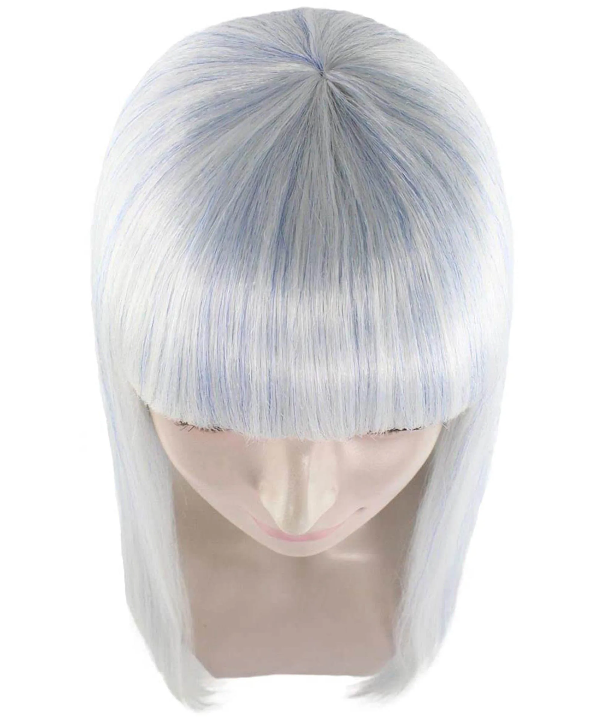Long Bob Womens Wig | Fancy Party Event Ready Halloween Wigs (Lots of Color Options) | Premium Breathable Capless Cap