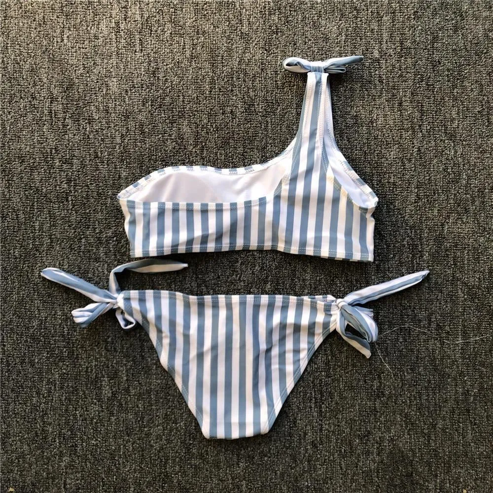 One Shoulder Bikini Swimwear Women Bikini Set Bathing Suit swim