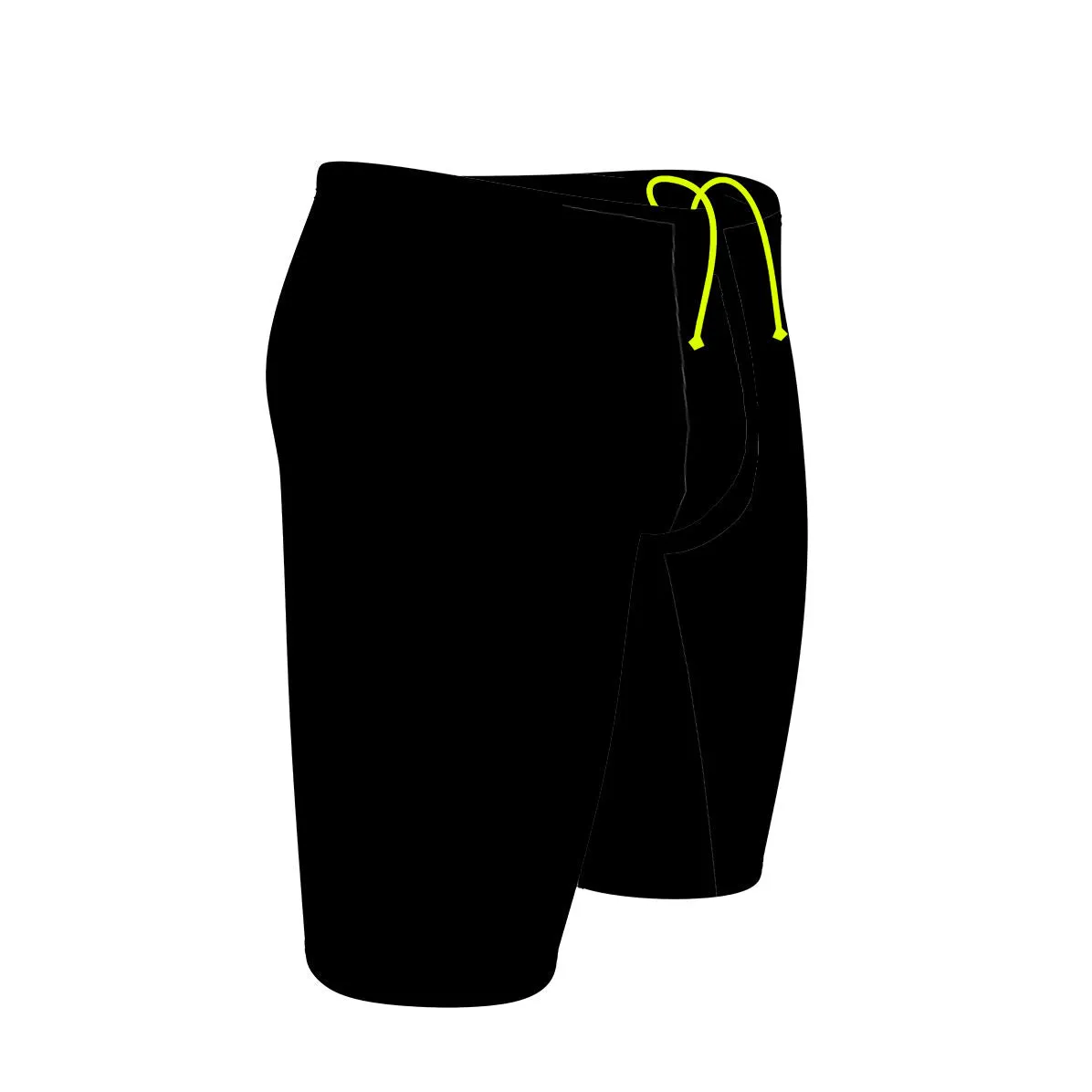 Solid Black - Jammer Swimsuit