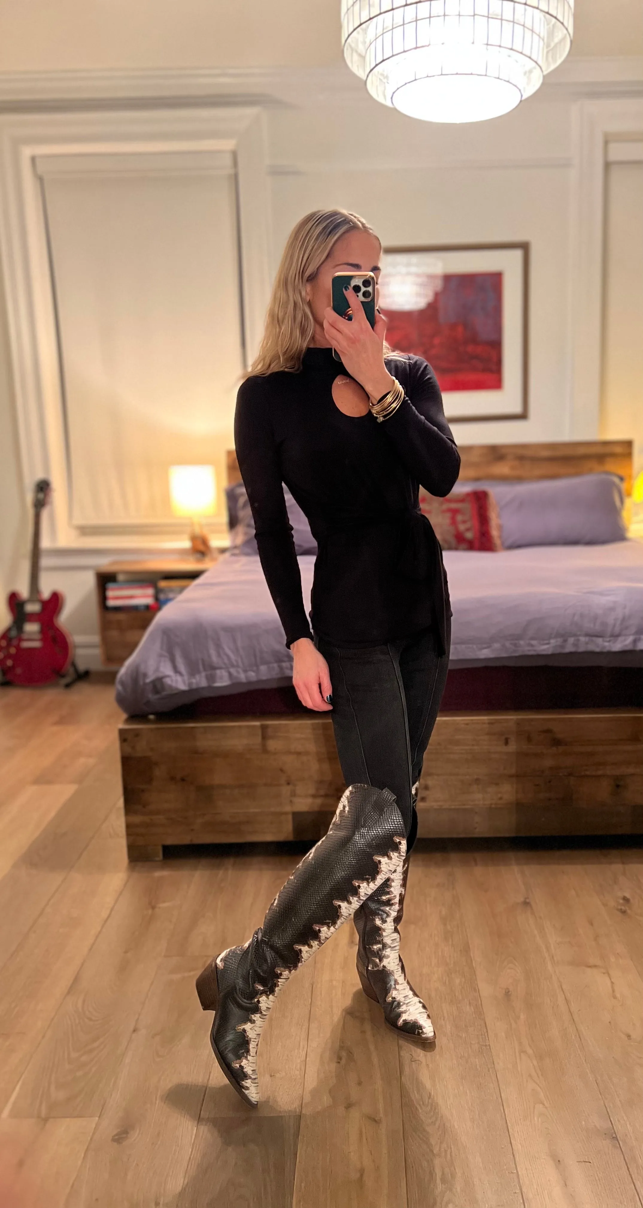 Ultra High Rise Skinny - Blackout