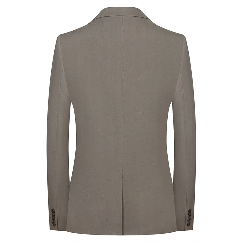 ViscoChic Flat Front Skinny Suit 10